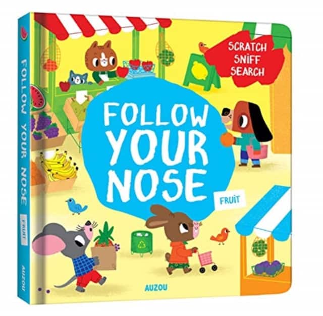 Follow Your Nose, Fruit (A Scratch-and-Sniff Book) av Emma Martinez
