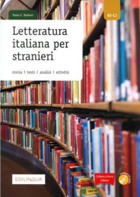 Letteratura italiana per stranieri + audio. B2-C2 av Paolo E Balboni