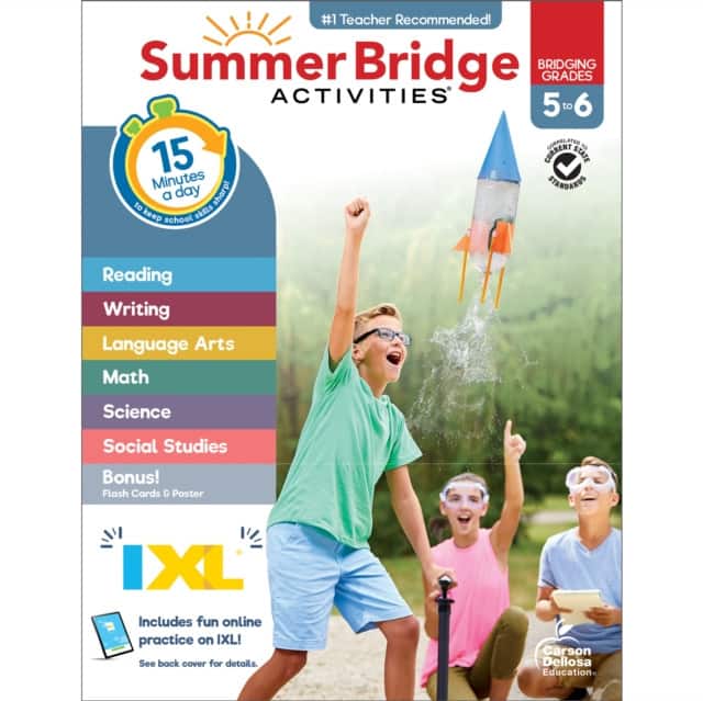 Summer Bridge Activities, Grades 5 - 6 av Carson Dellosa Education
