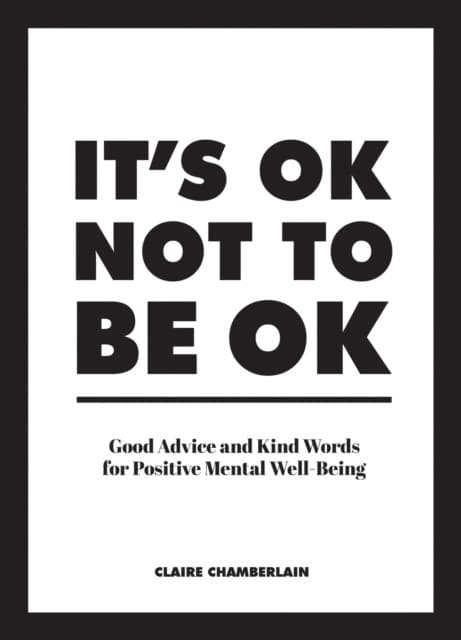 It's OK not to be OK