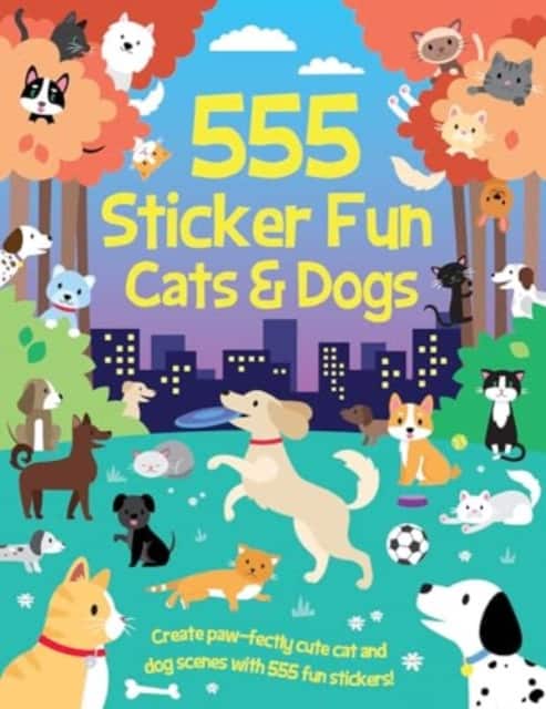 555 Sticker Fun - Cats & Dogs Activity Book av Oakley Graham
