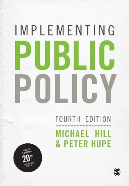 Implementing Public Policy av Michael Hill