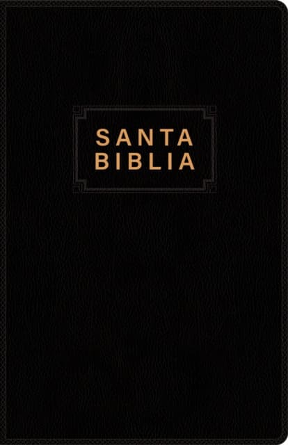 Santa Biblia NTV, Edición premio y regalo (ViniPiel, Negro, Letra Roja)