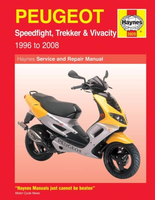Peugeot Speedfight, Trekker & Vivacity Scooters ('96 - '08) av Phil Mather