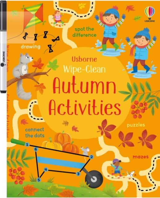 Wipe-Clean Autumn Activities av Kirsteen Robson