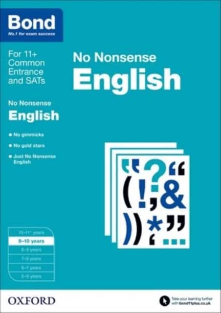 Bond: English: No Nonsense av Bond 11+