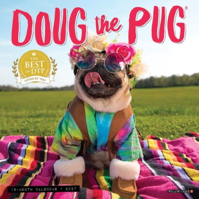 Doug the Pug Mini av Willow Creek Press