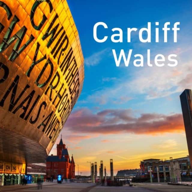 Cardiff Wales av Peter Gill