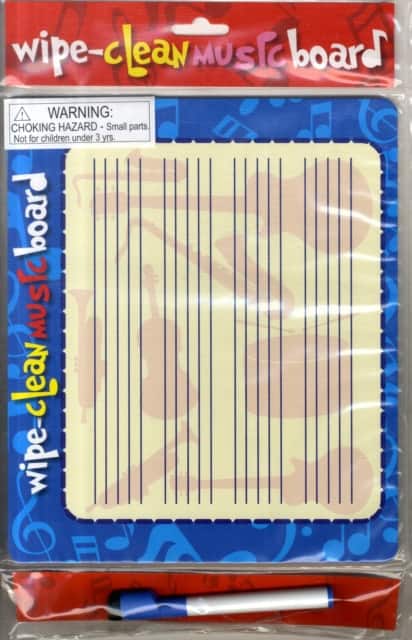 Wipe Clean Music Board av Hal Leonard Publishing Corporation