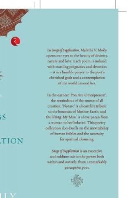 SONGS OF SUPPLICATION