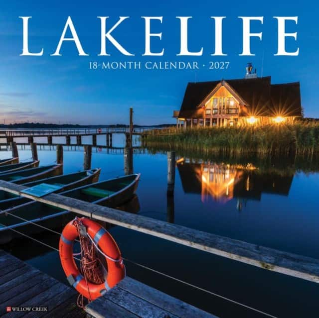 LakeLife 2027 Wall av Willow Creek Press