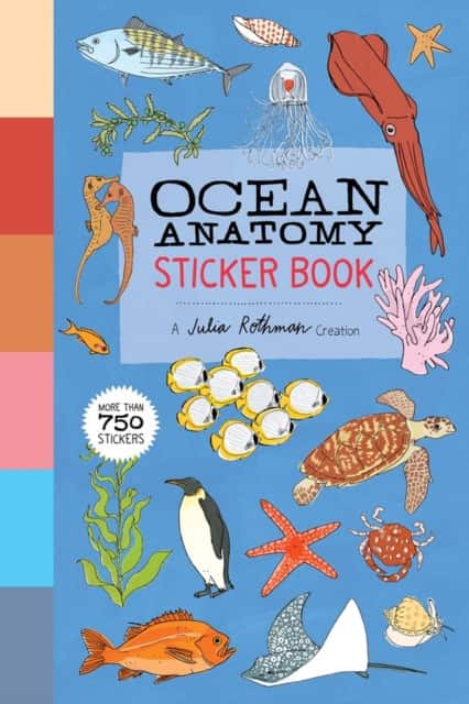 Ocean Anatomy Sticker Book av Julia Rothman