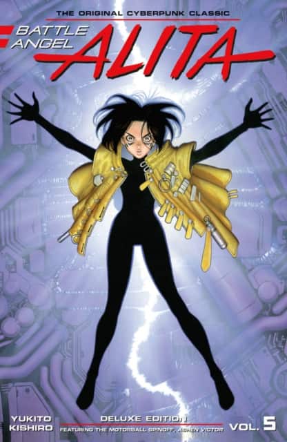 Battle Angel Alita Deluxe 5 (Contains Vol. 9 & Ashen Victor) av Yukito Kishiro