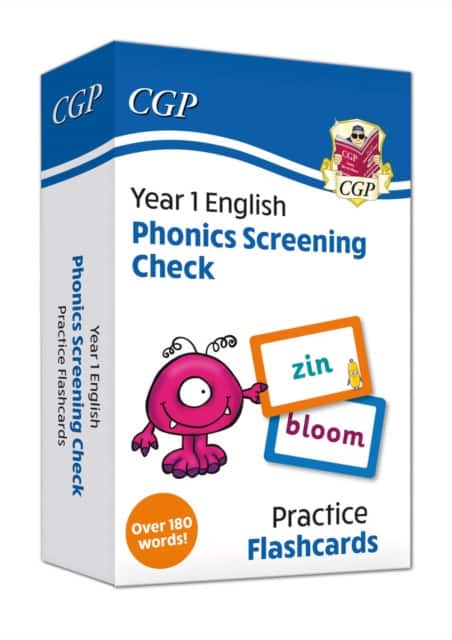 Phonics Screening Check Flashcards - for the Year 1 test av CGP Books