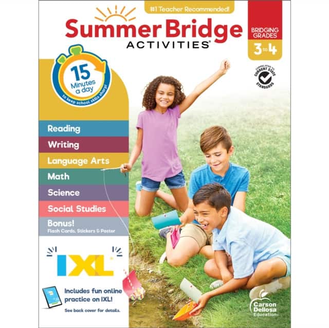 Summer Bridge Activities, Grades 3 - 4 av Carson Dellosa Education