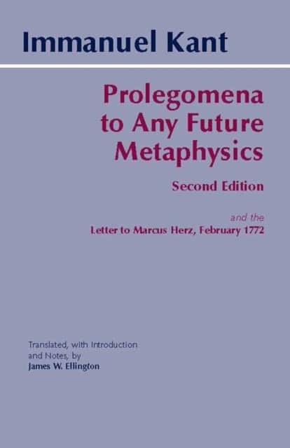 Prolegomena to Any Future Metaphysics av Immanuel Kant