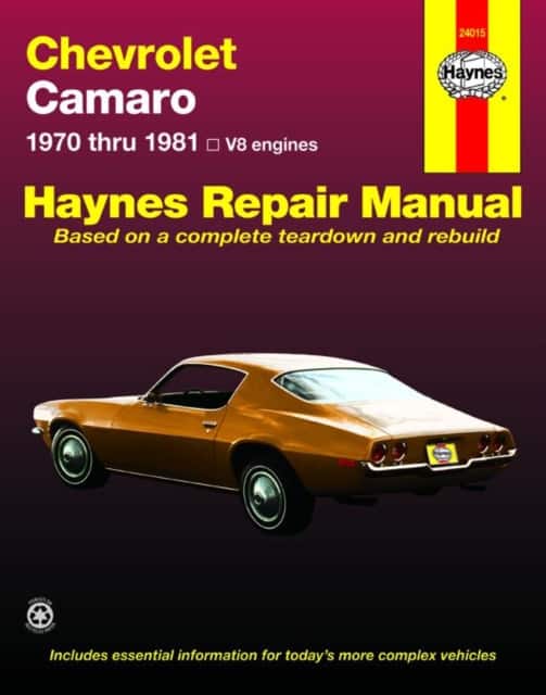 Chevrolet Camaro (70 - 81) av Haynes Publishing