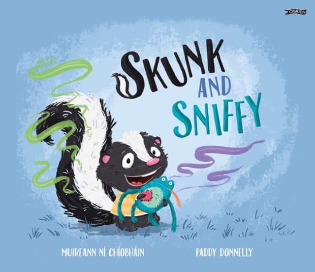 Skunk and Sniffy av Muireann Ní Chíobháin