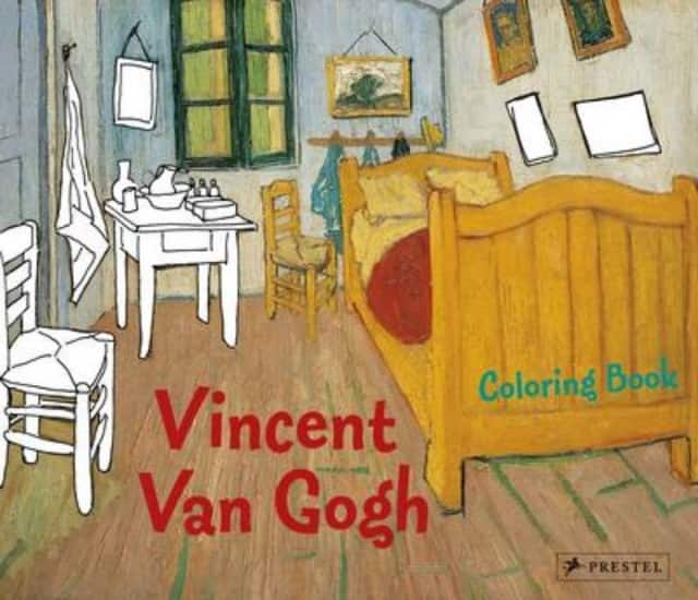 Coloring Book Vincent Van Gogh av Annette Roeder