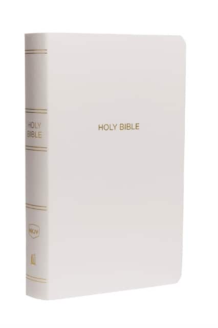 NKJV, Gift and Award Bible, Leather-Look, White, Red Letter, Comfort Print av Thomas Nelson