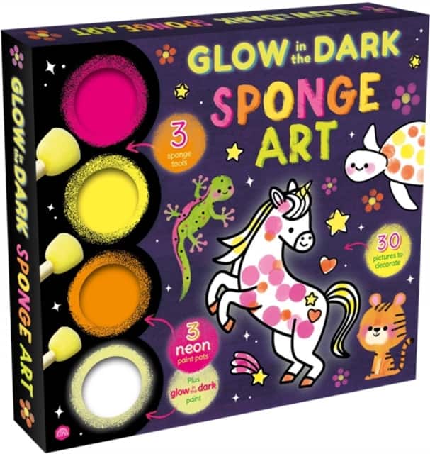 Glow in the Dark Sponge Art av Igloo Books Ltd
