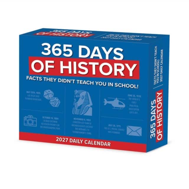 365 Days of History 2027 Box av Willow Creek Press