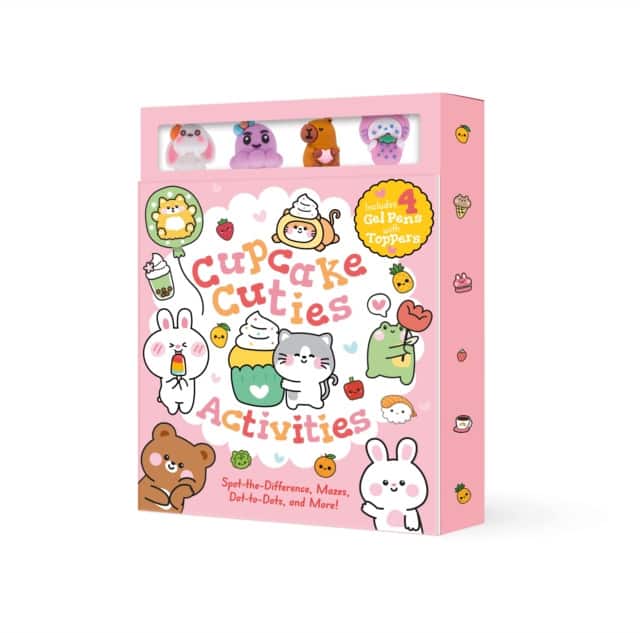 Cupcake Cuties Activities: Includes 4 Gel Pens with Adorable Animal Pen Toppers av Lisa Regan