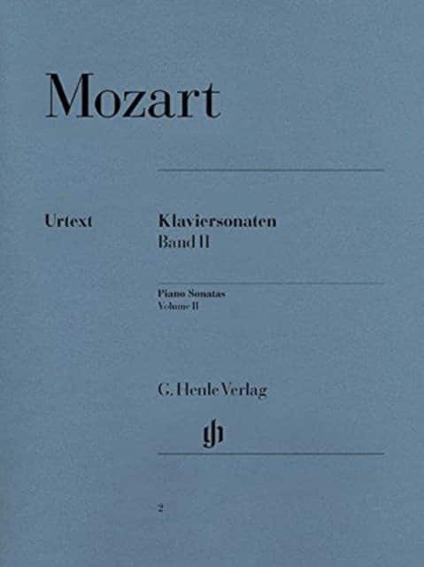 KLAVIERSONATEN BD 2 av MOZART WA