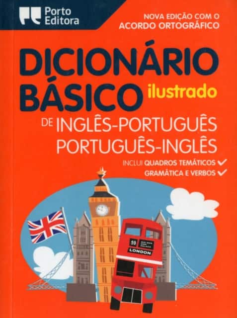 Illustrated English-Portuguese & Portuguese-English Dictionary for Children av Basico