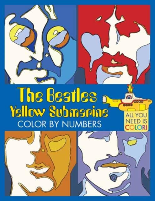 The Beatles Yellow Submarine Color By Numbers av Insight Editions