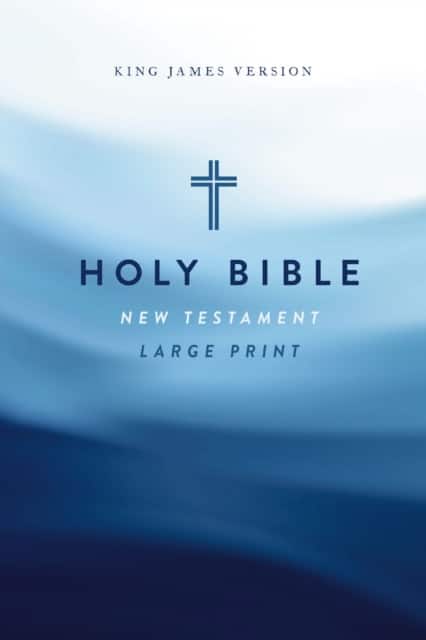 KJV Large Print Outreach New Testament Bible, Cross Softcover, Comfort Print av Thomas Nelson