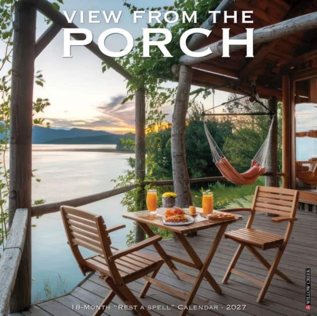 Porch View 2027 Wall av Willow Creek Press
