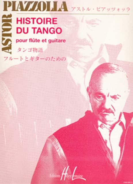 HISTOIRE DU TANGO FLUTE & GUITAR av ASTOR PIAZOLLA