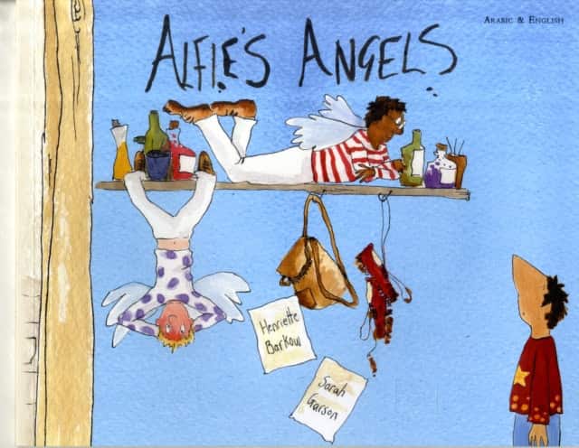 Alfie's Angels in Arabic and English av Henriette Barkow