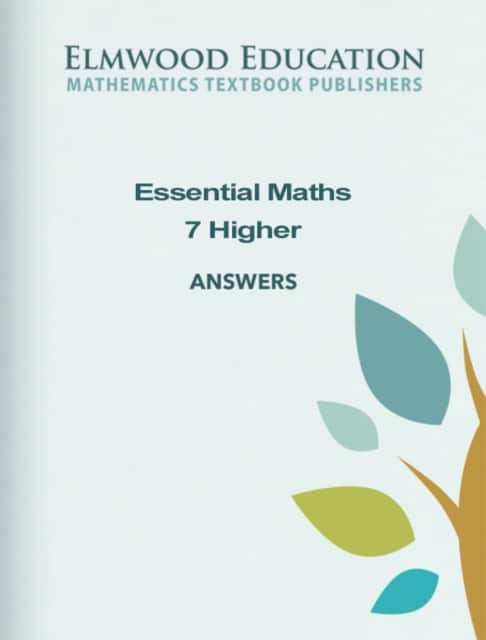 Essential Maths 7 Higher Answers av Michael White