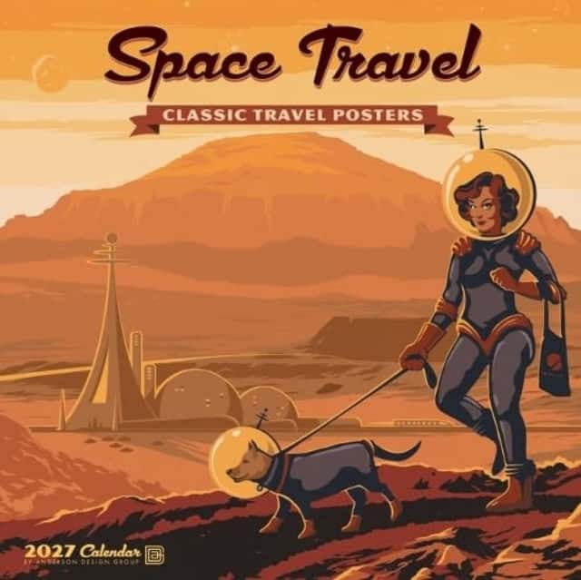 Space Travel 2027 Wall av Willow Creek Press