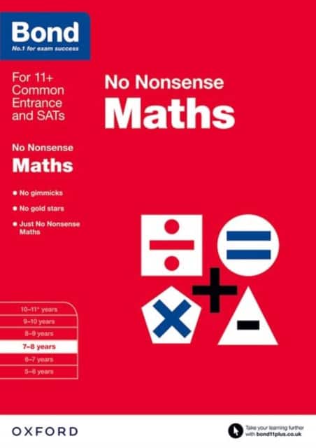 Bond: Maths: No Nonsense av Bond 11+