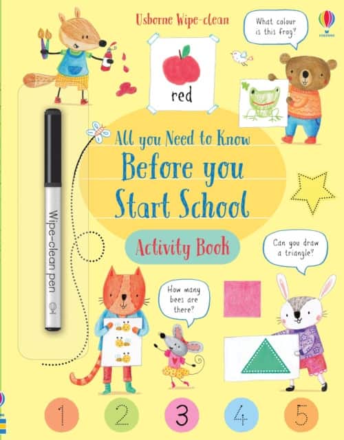 Wipe-Clean All You Need to Know Before You Start School Activity Book av Holly Bathie