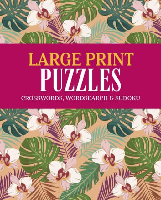 Large Print Puzzles av Eric Saunders