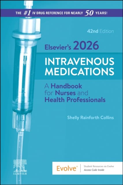 Elsevier's 2026 Intravenous Medications