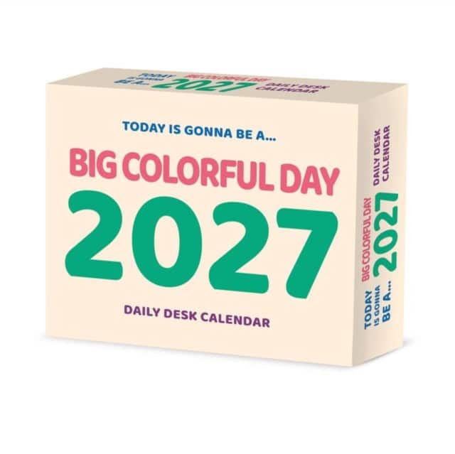 A Big Colorful Day 2027 Box av Willow Creek Press