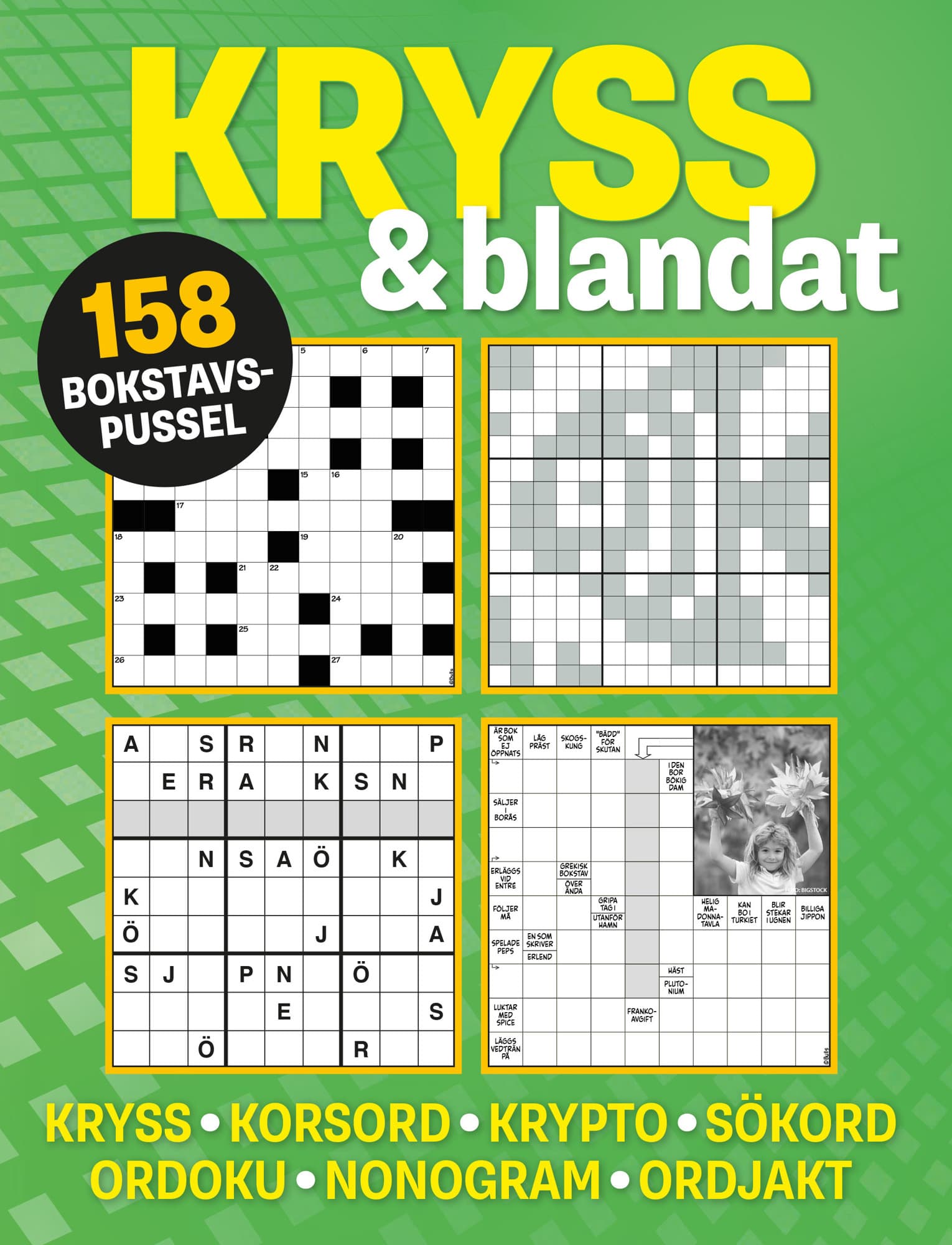 Kryss & blandat (grön)