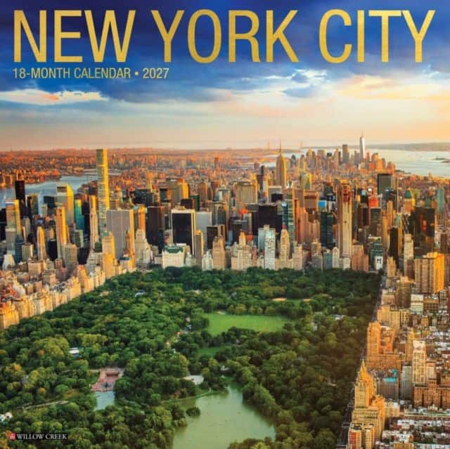 New York City 2027 Wall av Willow Creek Press