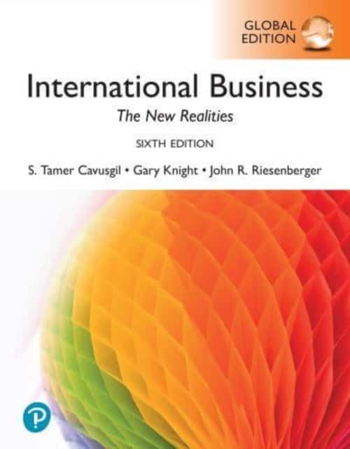 International Business: The New Realities -- Global Edition av S. Cavusgil
