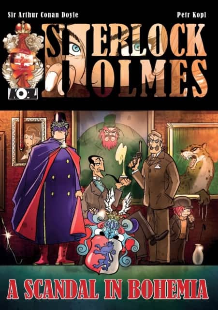 A Scandal In Bohemia - A Sherlock Holmes Graphic Novel av Petr Kopl
