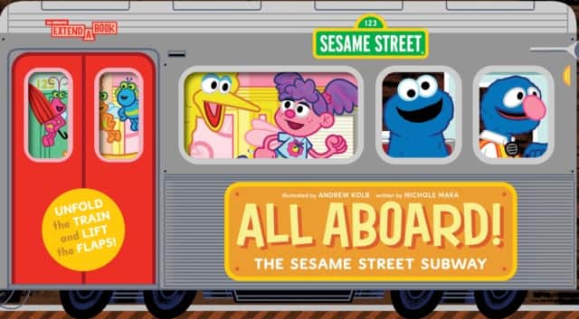 All Aboard! The Sesame Street Subway (An Abrams Extend-a-book) av Nichole Mara