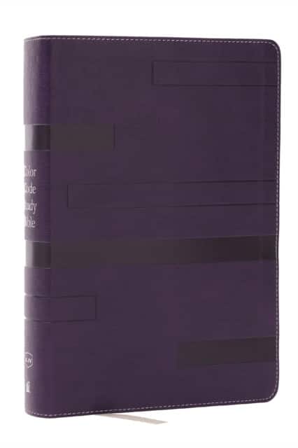 KJV Color Code Study Bible, Revealing God's Truth Color by Color (Purple Leathersoft, Red Letter, Thumb Indexed) av Thomas Nelson