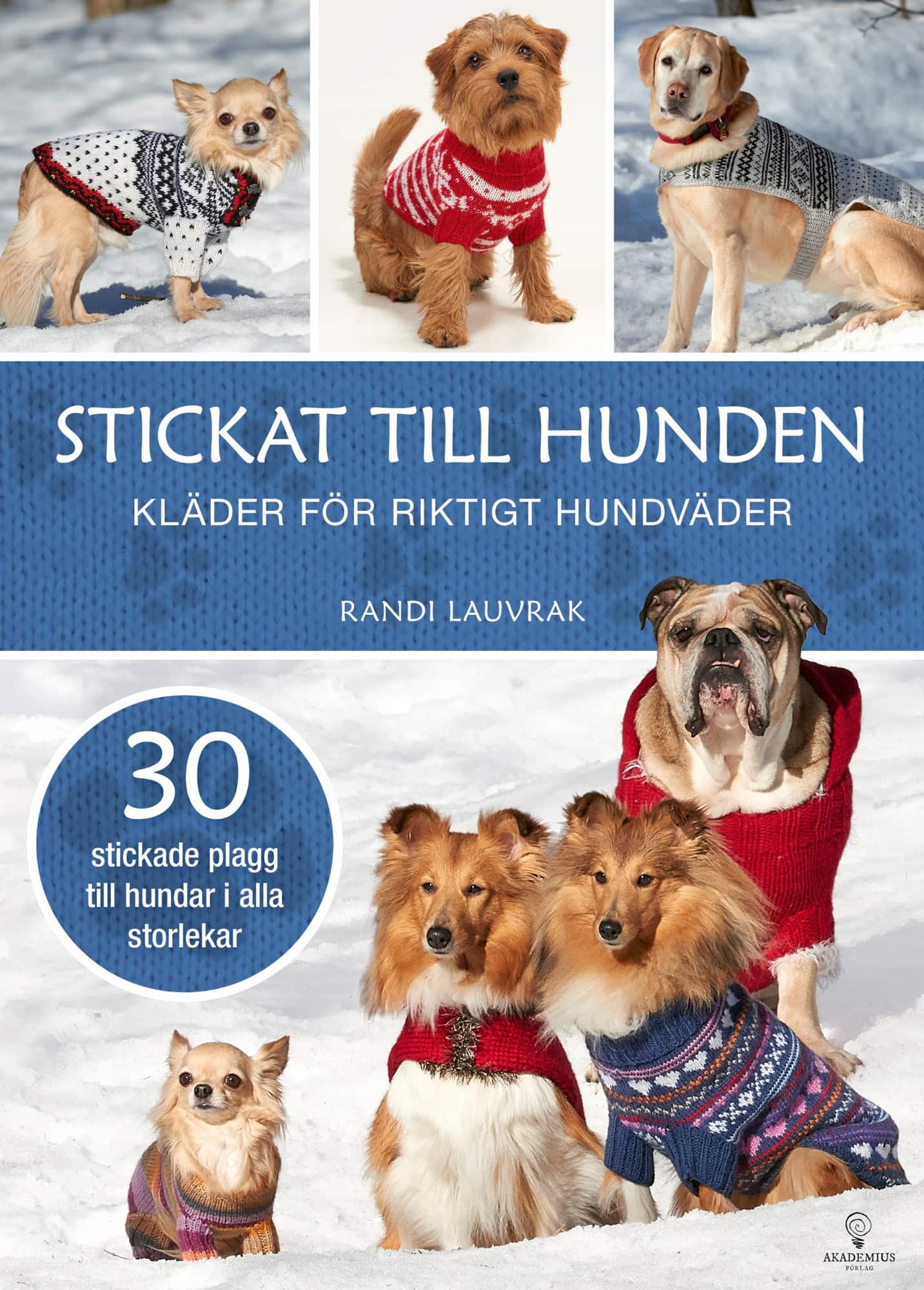 Stickat till hunden : kläder för riktigt hundväder av Randi Lauvrak