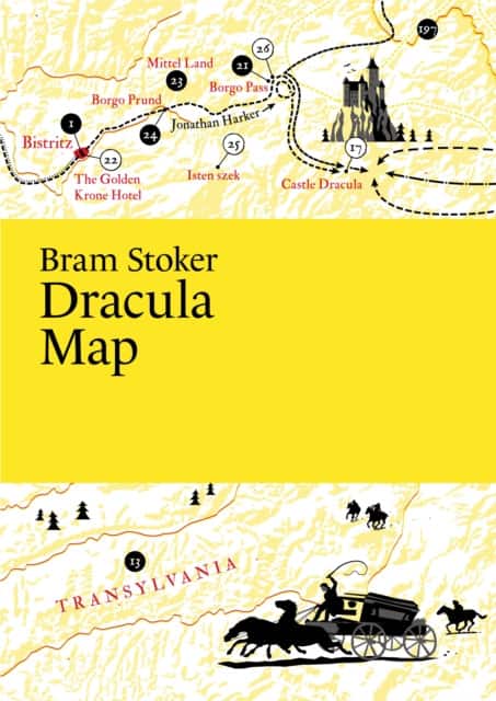 Bram Stoker, Dracula Map av Martin Thelander