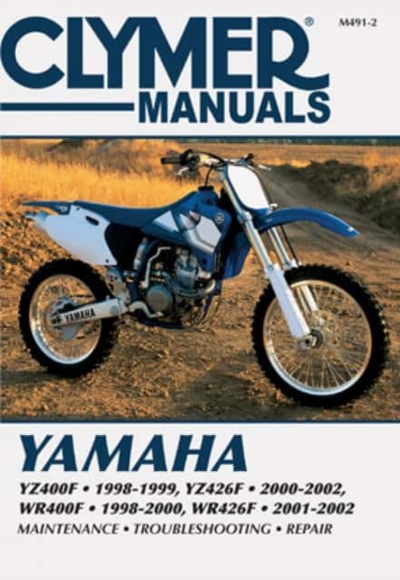Yamaha YZ400F, YZ426F, WR400F & WR426F Motorcycle (1998-2002) Service Repair Manual av Haynes Publishing